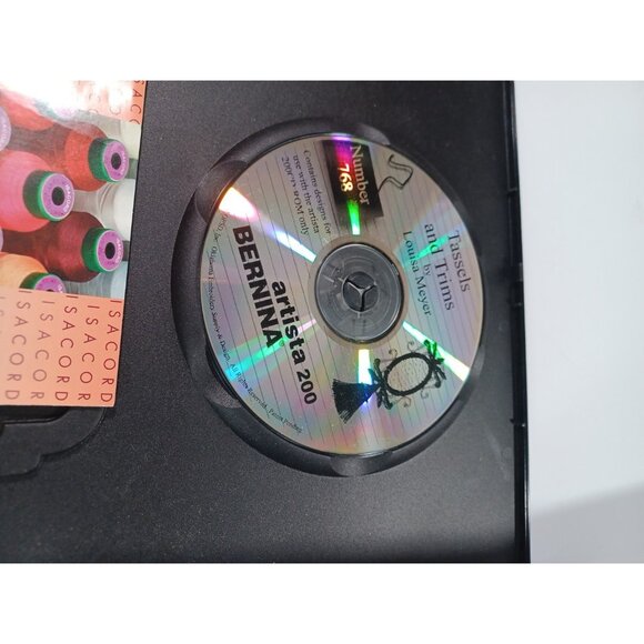 Studio Bernina Tassels & Trims Embroidery Designs CD By Louisa Meyer 768 - Picture 9 of 12